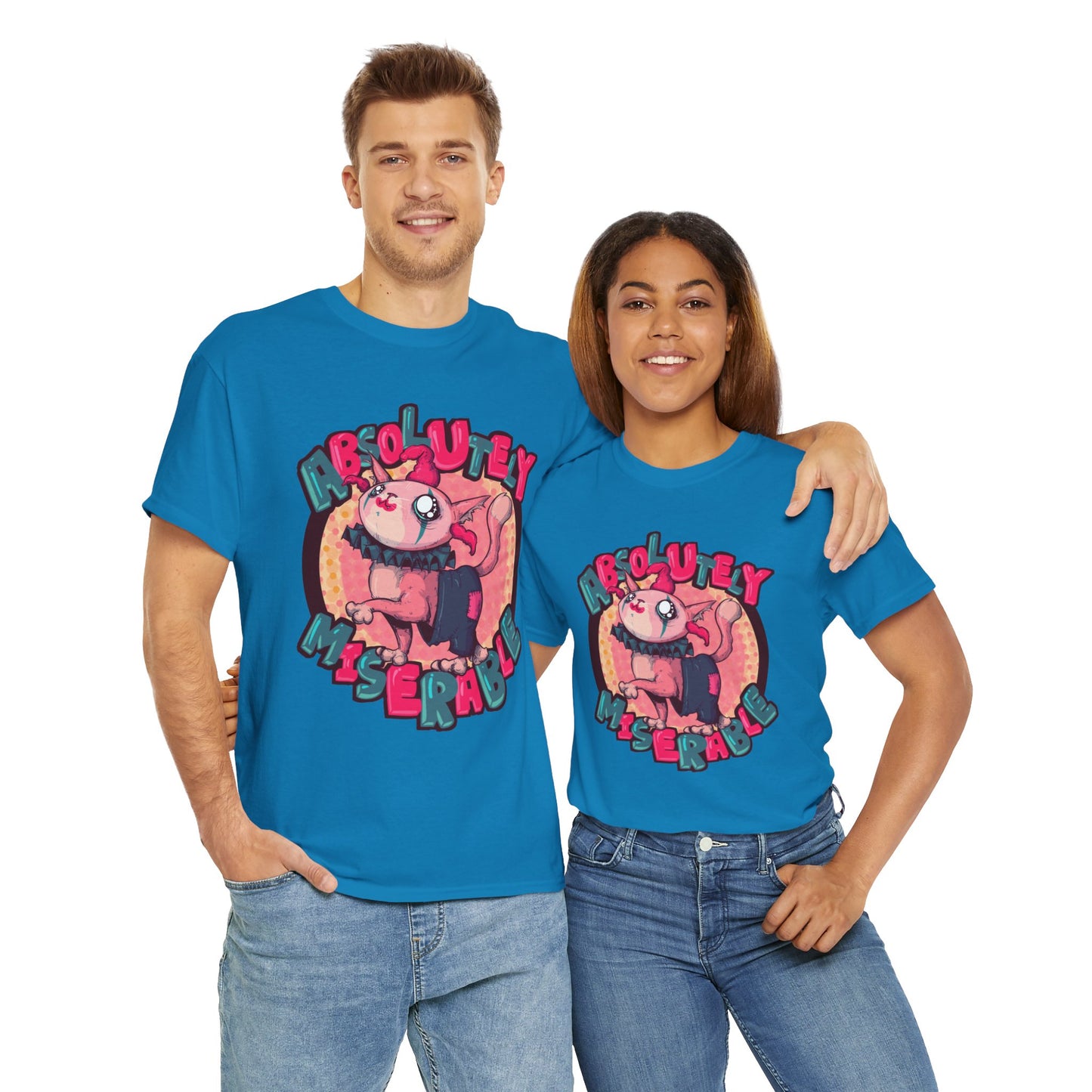 Absolutely Miserable Unisex Heavy Cotton Tee