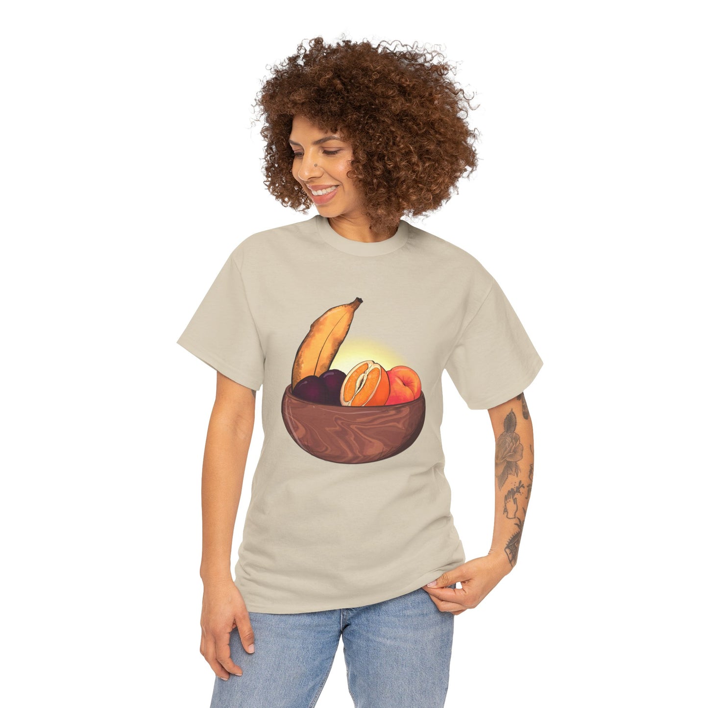 Adult Fruit Basket Unisex Heavy Cotton Tee