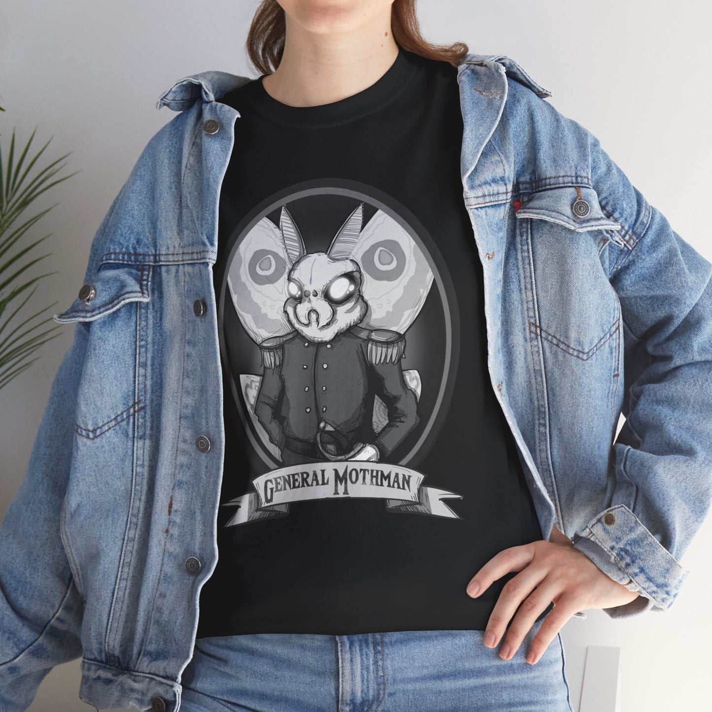 General Mothman Unisex Heavy Cotton Tee