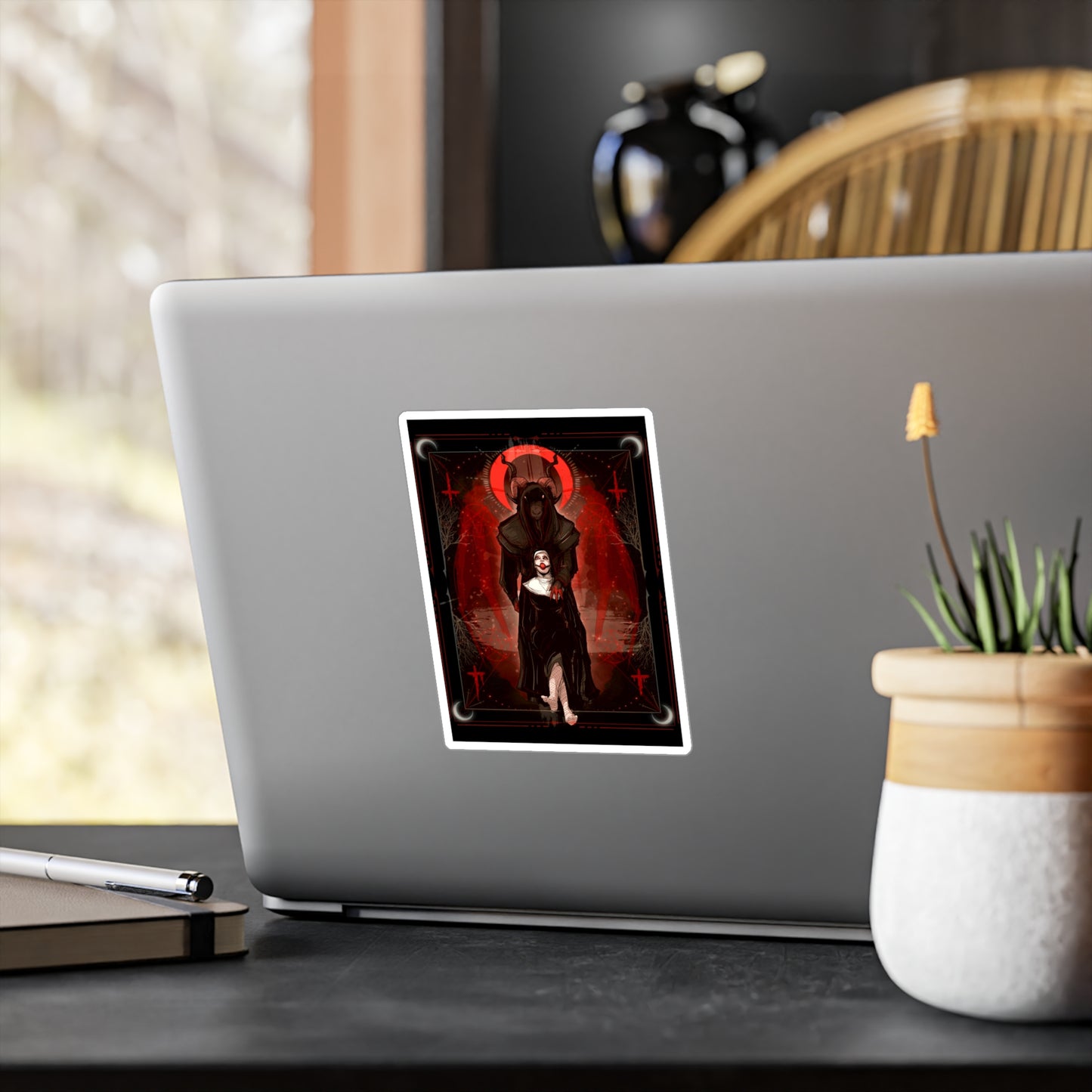 Today Satan Kiss-Cut Vinyl Decal