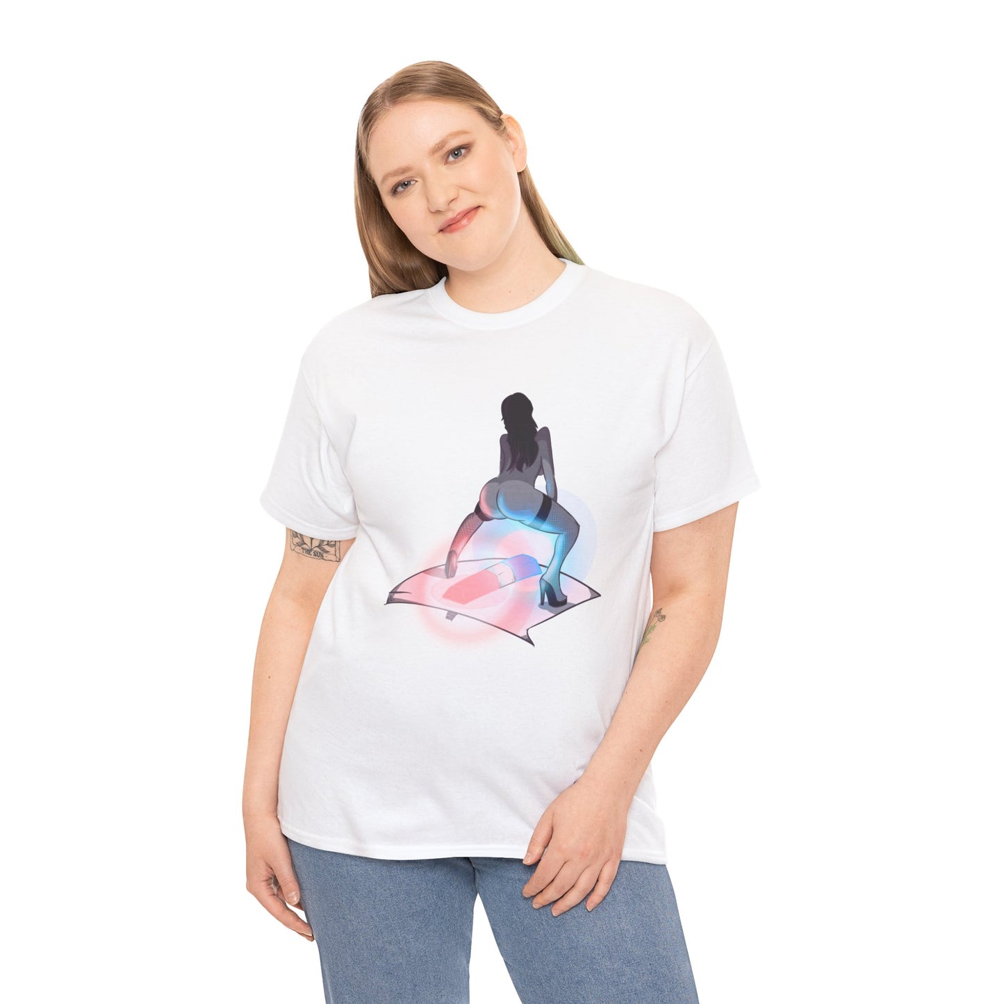 Twerking Under Influence Unisex Heavy Cotton Tee