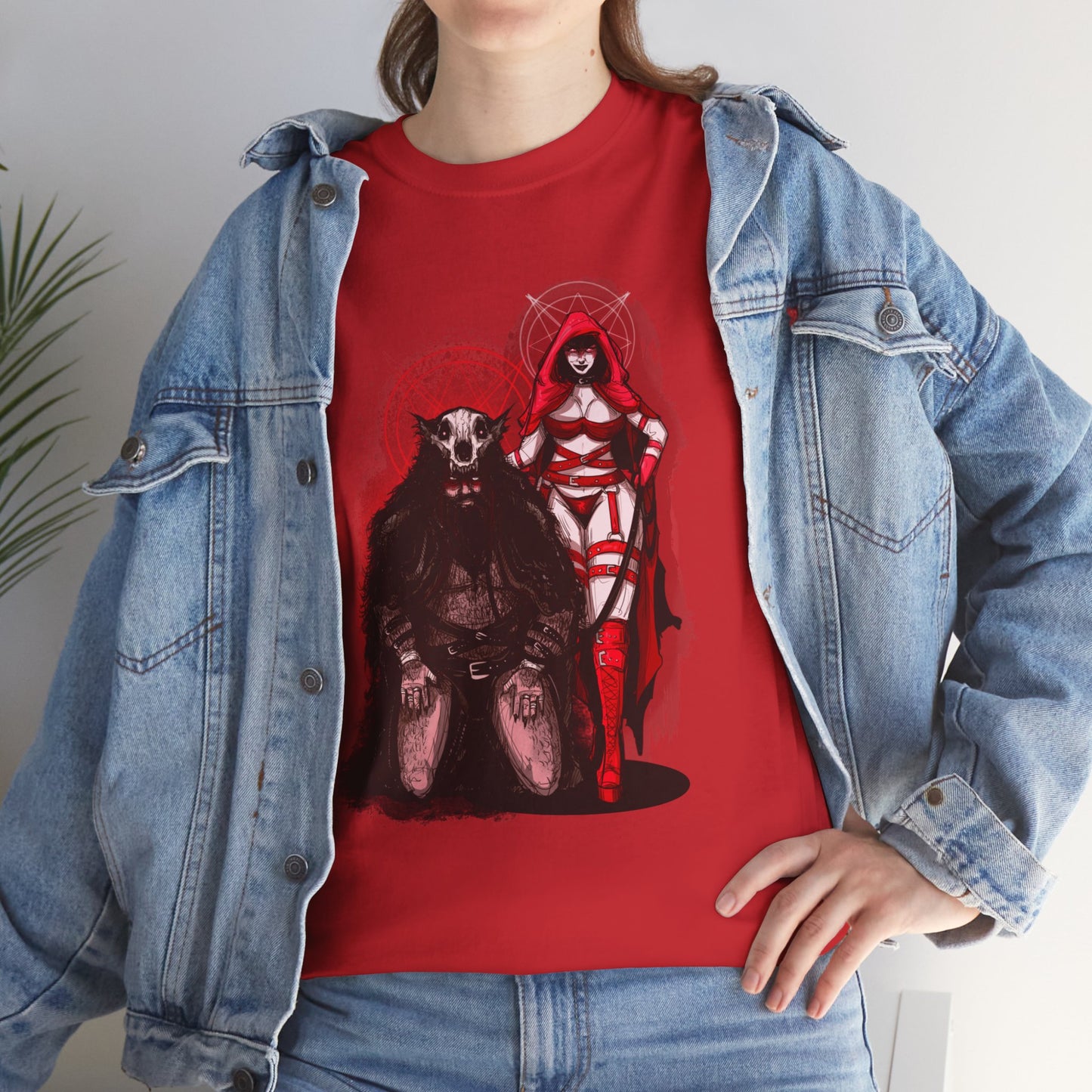 Taming The Wolf Unisex Heavy Cotton Tee