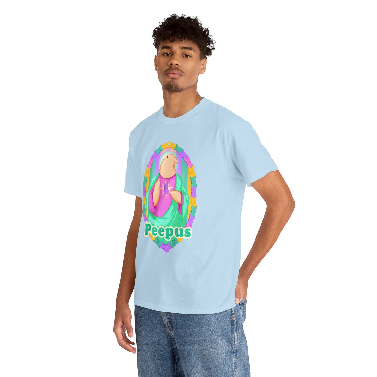 Peepus Unisex Heavy Cotton Tee