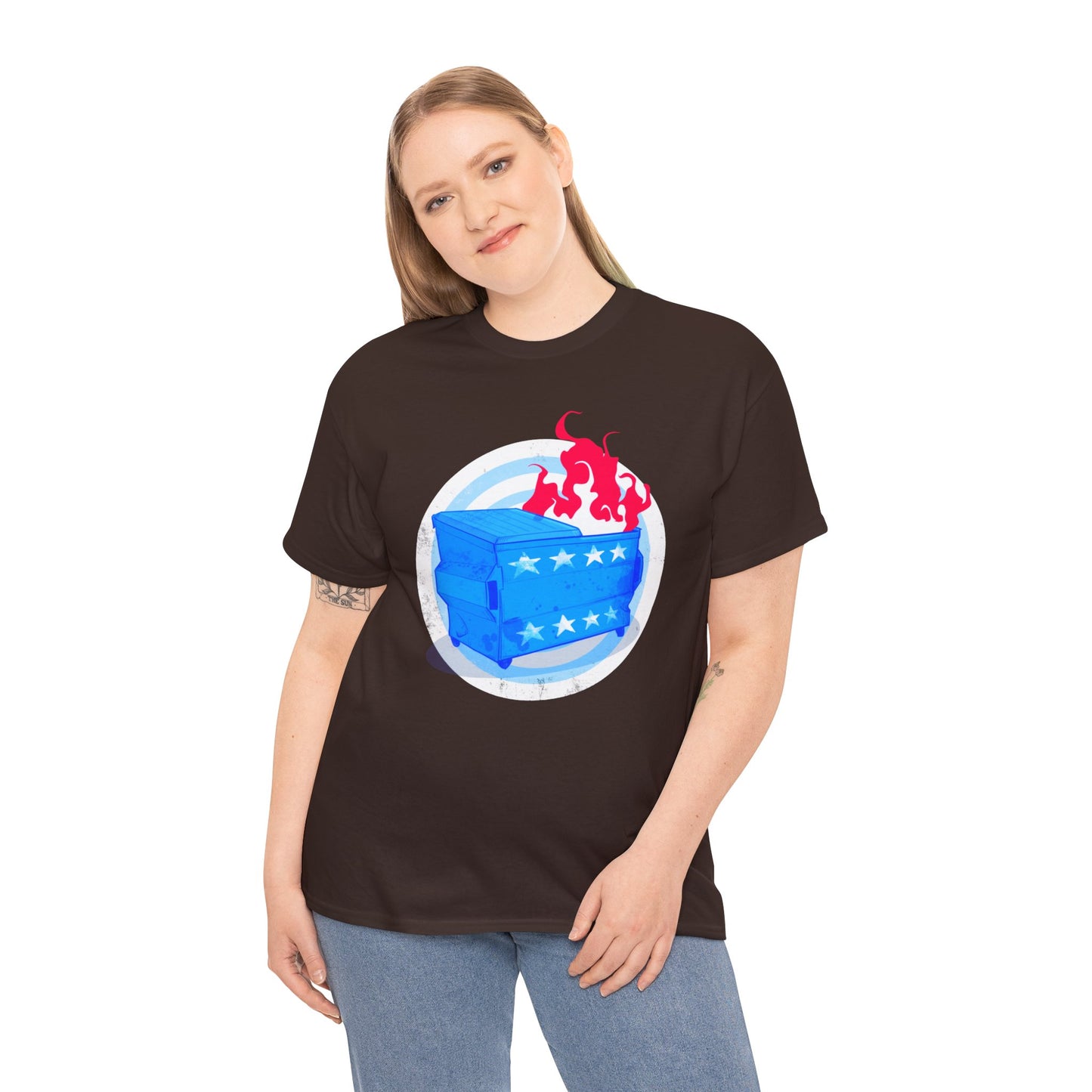 American Dumpster Firre Unisex Heavy Cotton Tee