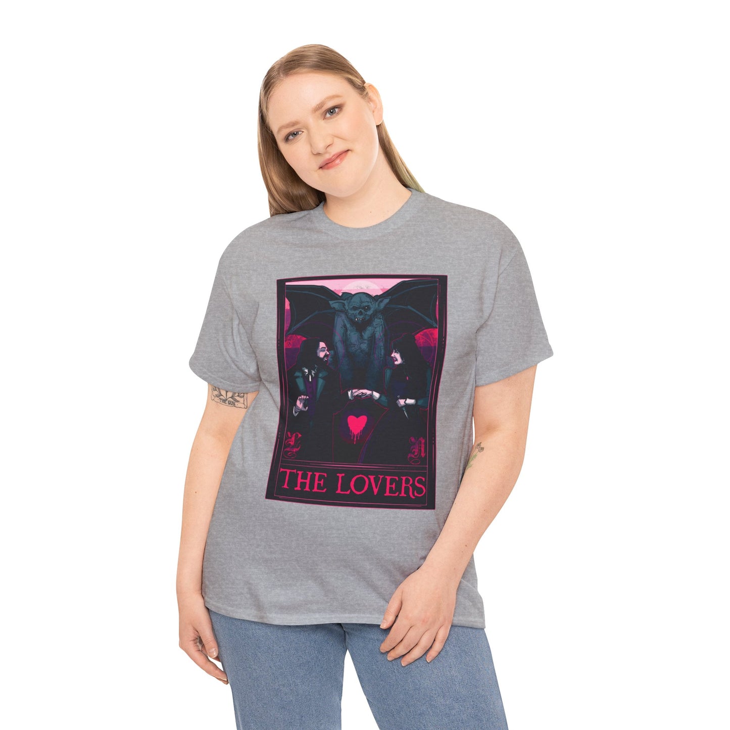 The Vampire Lovers Unisex Heavy Cotton Tee