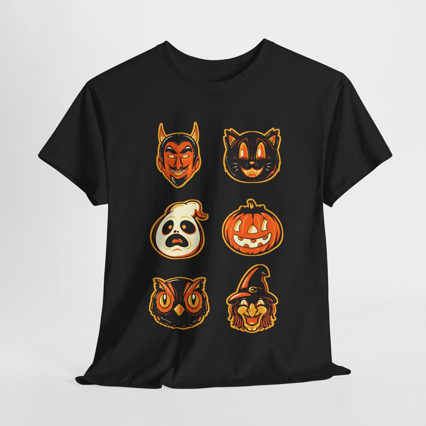 Vintage Halloween Unisex Heavy Cotton Tee