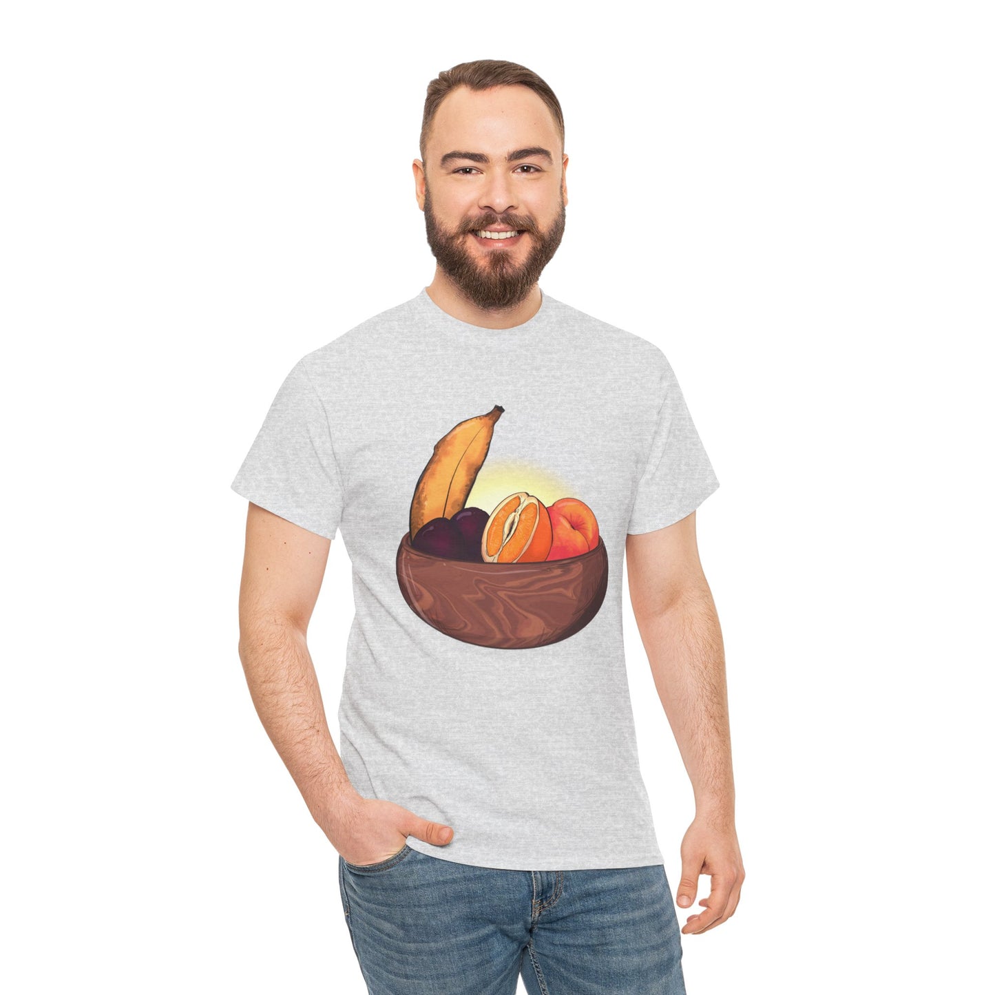 Adult Fruit Basket Unisex Heavy Cotton Tee