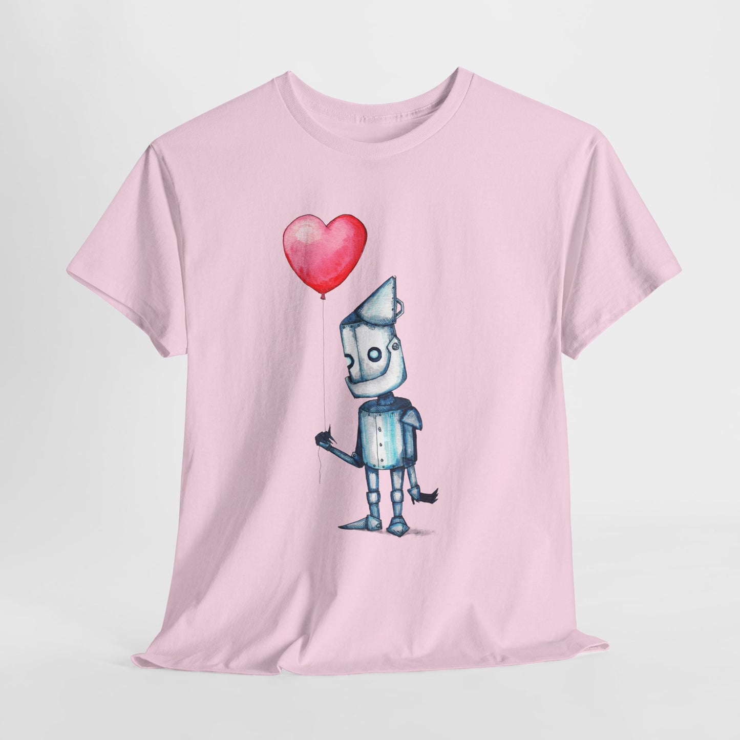 Tinman Gets A Heart Unisex Heavy Cotton Tee