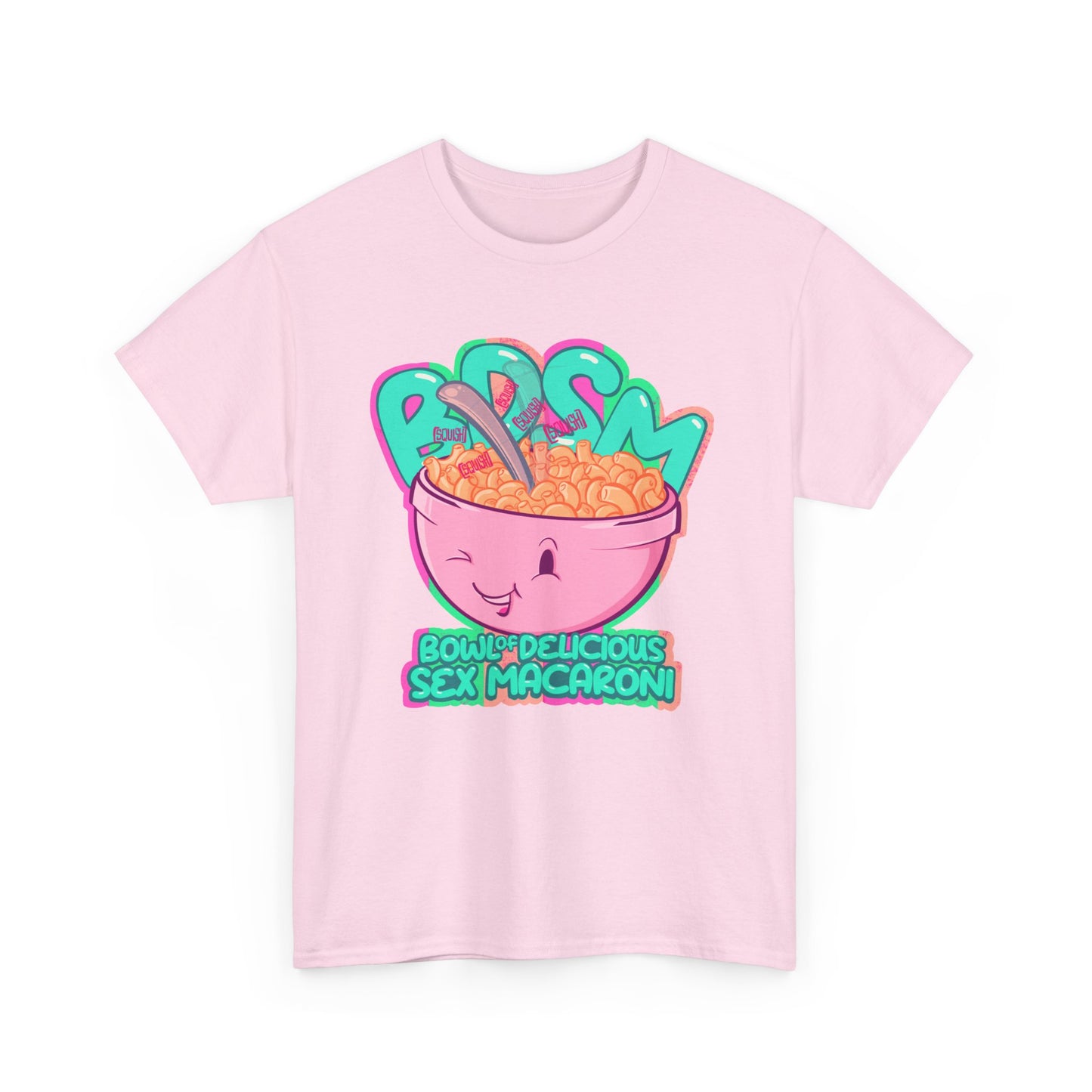 Bowl of Delicious Sex Macaroni Unisex Heavy Cotton Tee