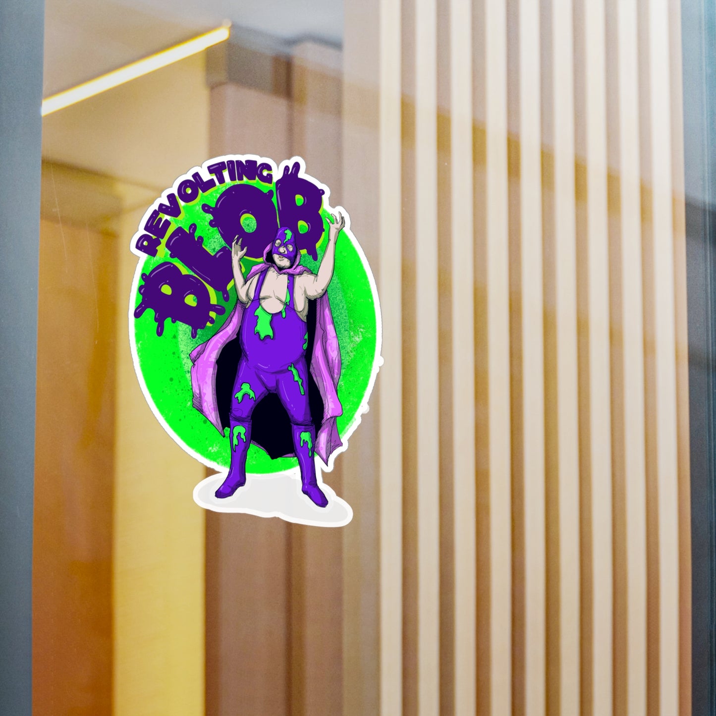 Revolting Blob Kiss-Cut Vinyl Decal