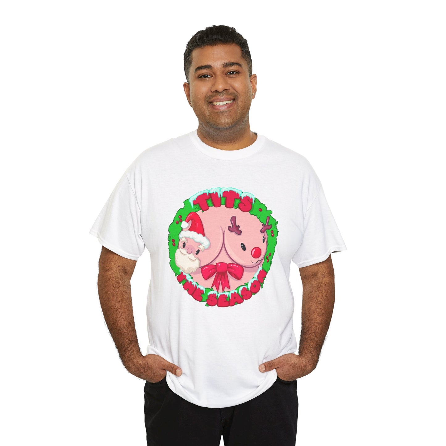 Tits The Season Unisex Heavy Cotton Tee