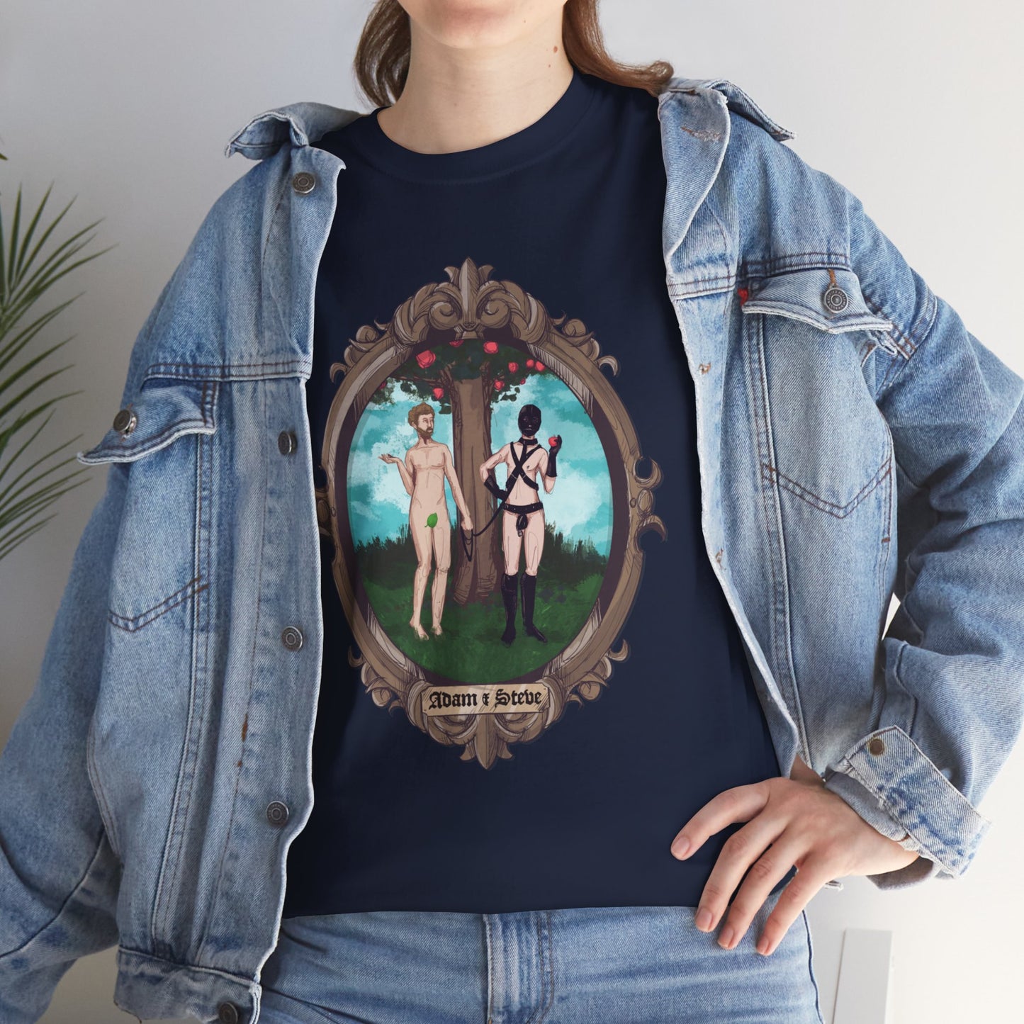 Adam & Steve Unisex Heavy Cotton Tee