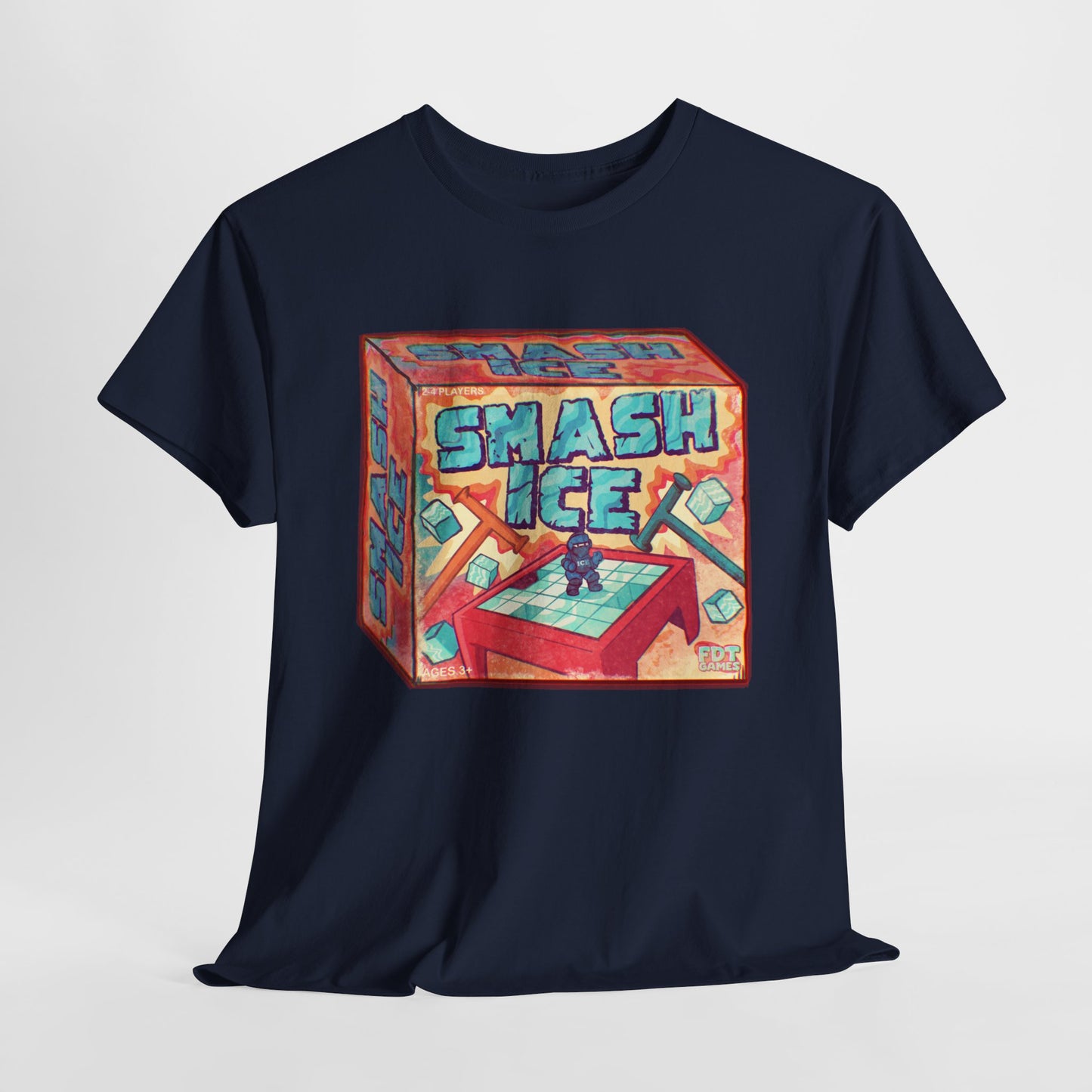 Smash Ice Game Unisex Heavy Cotton Tee