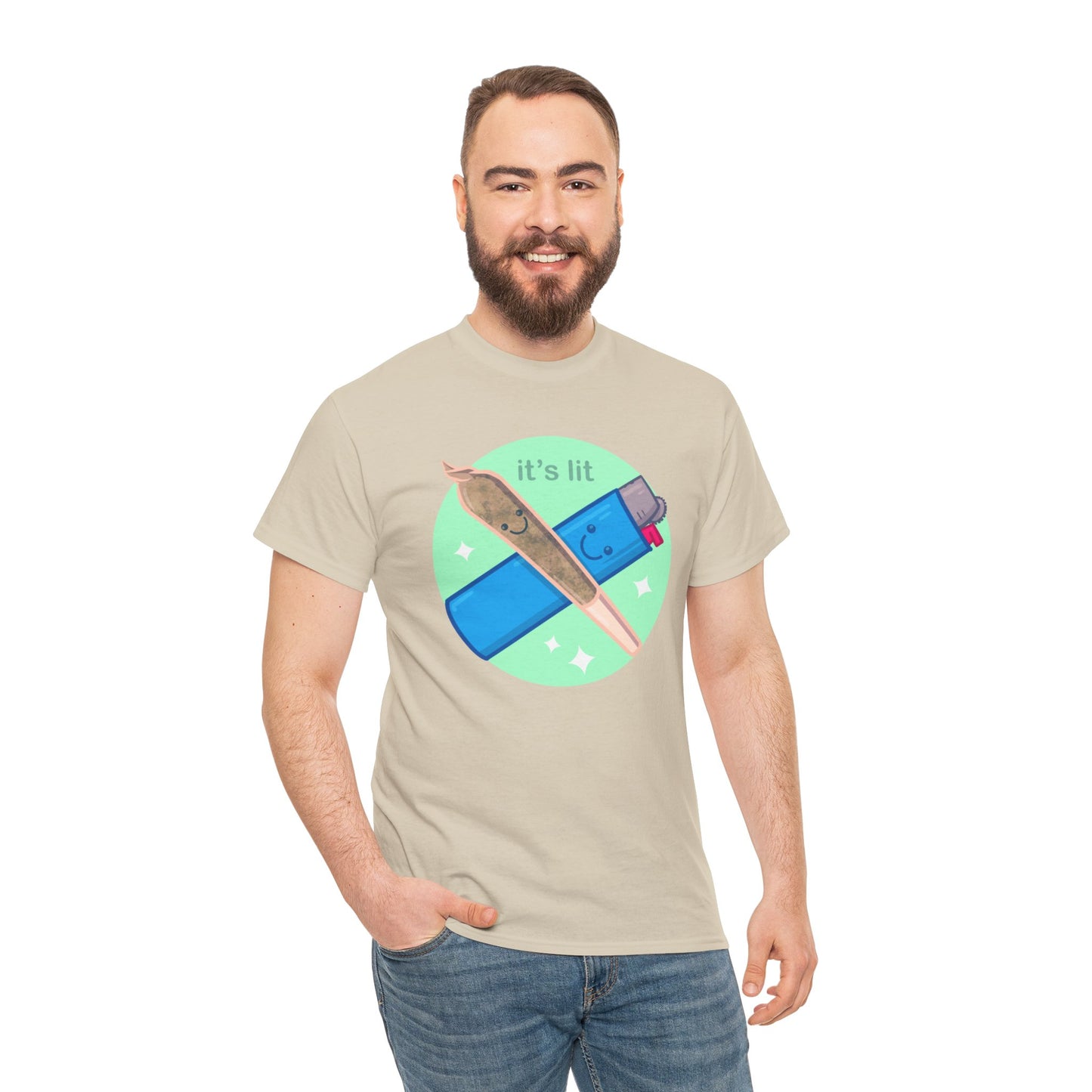 It's Lit Unisex Heavy Cotton Tee