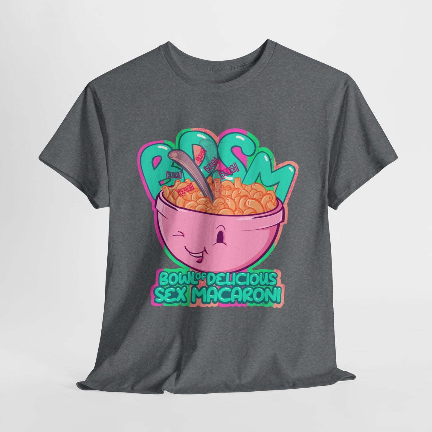 Bowl of Delicious Sex Macaroni Unisex Heavy Cotton Tee