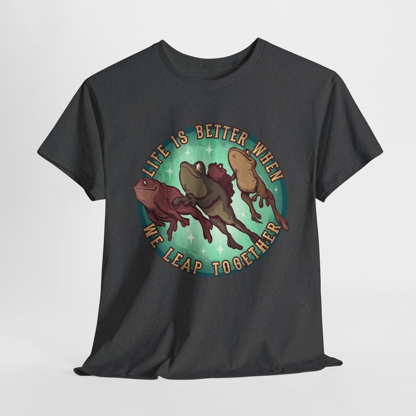 Life Is Better Unisex Heavy Cotton Tee