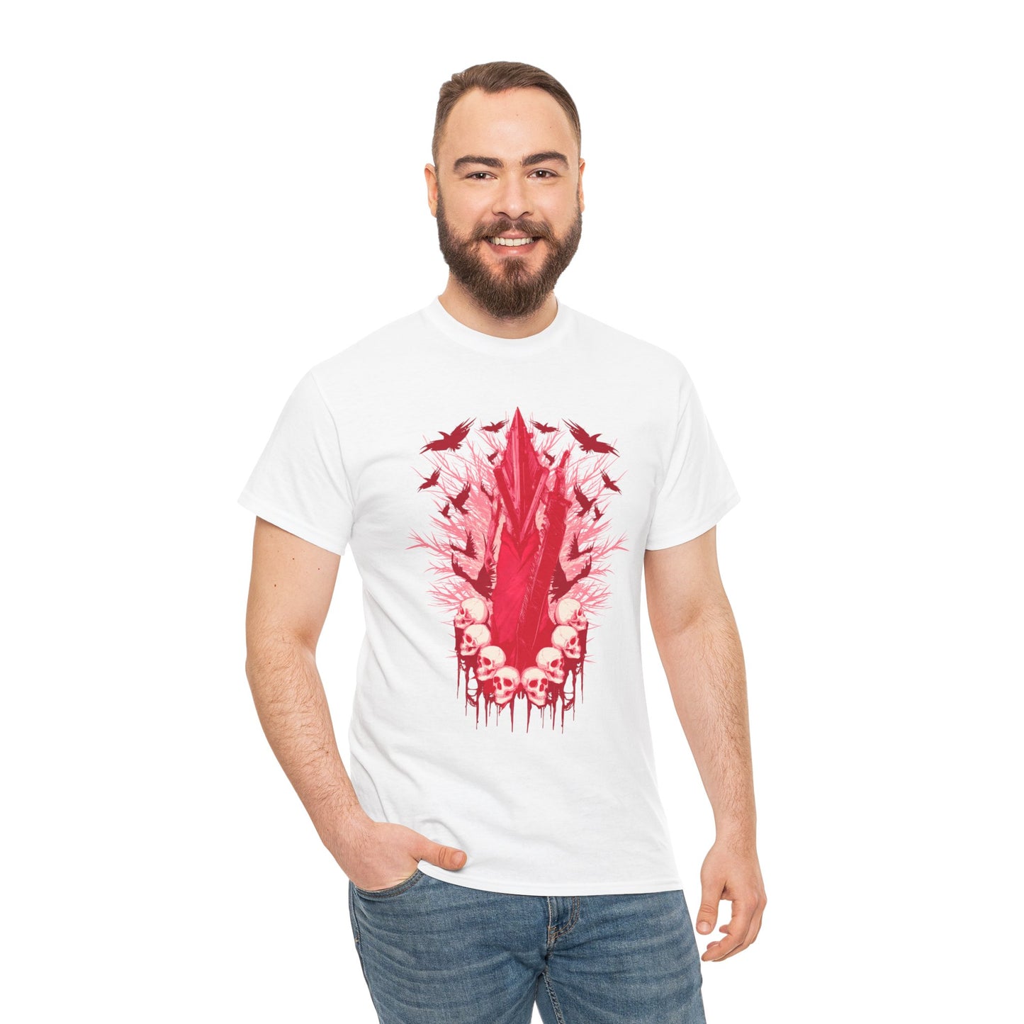 Pyramid Daddy Unisex Heavy Cotton Tee