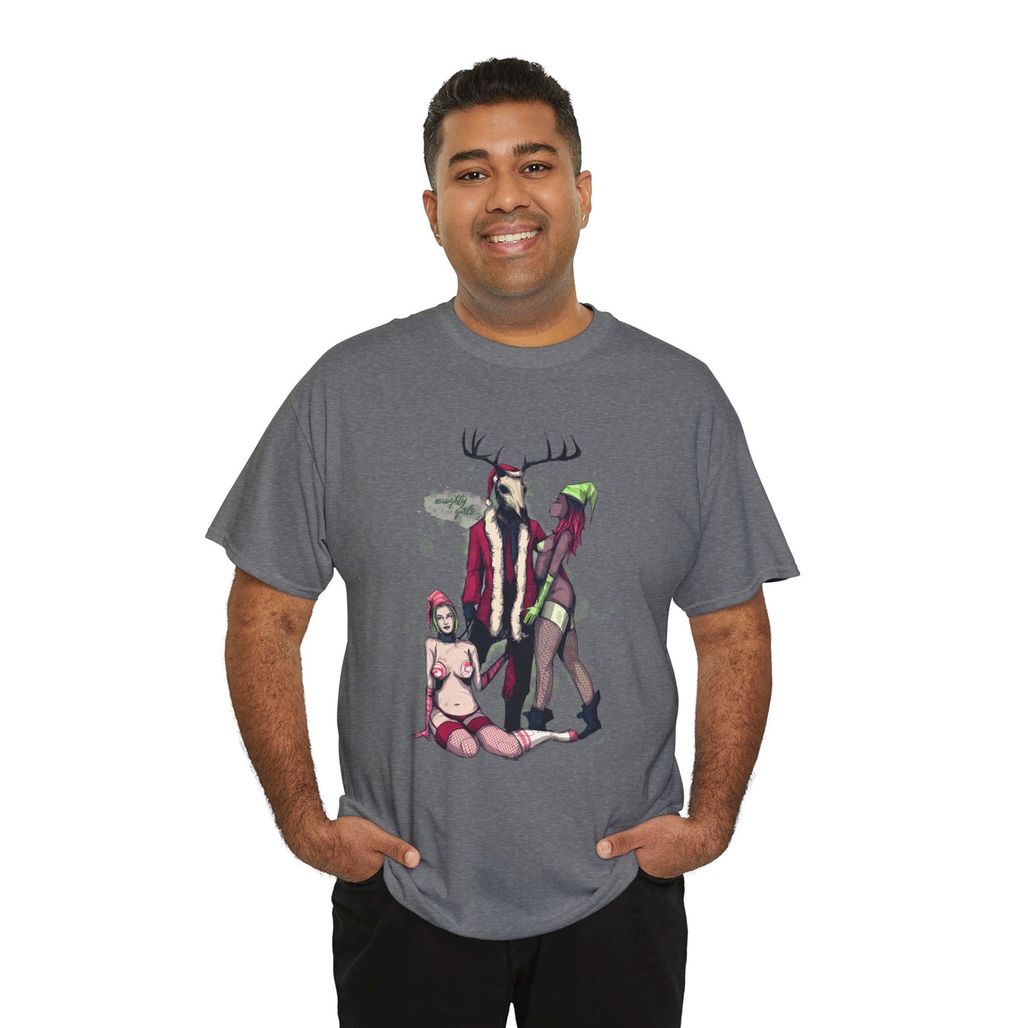 Deer Daddy Series 6: Daddy Claus Unisex Heavy Cotton Tee