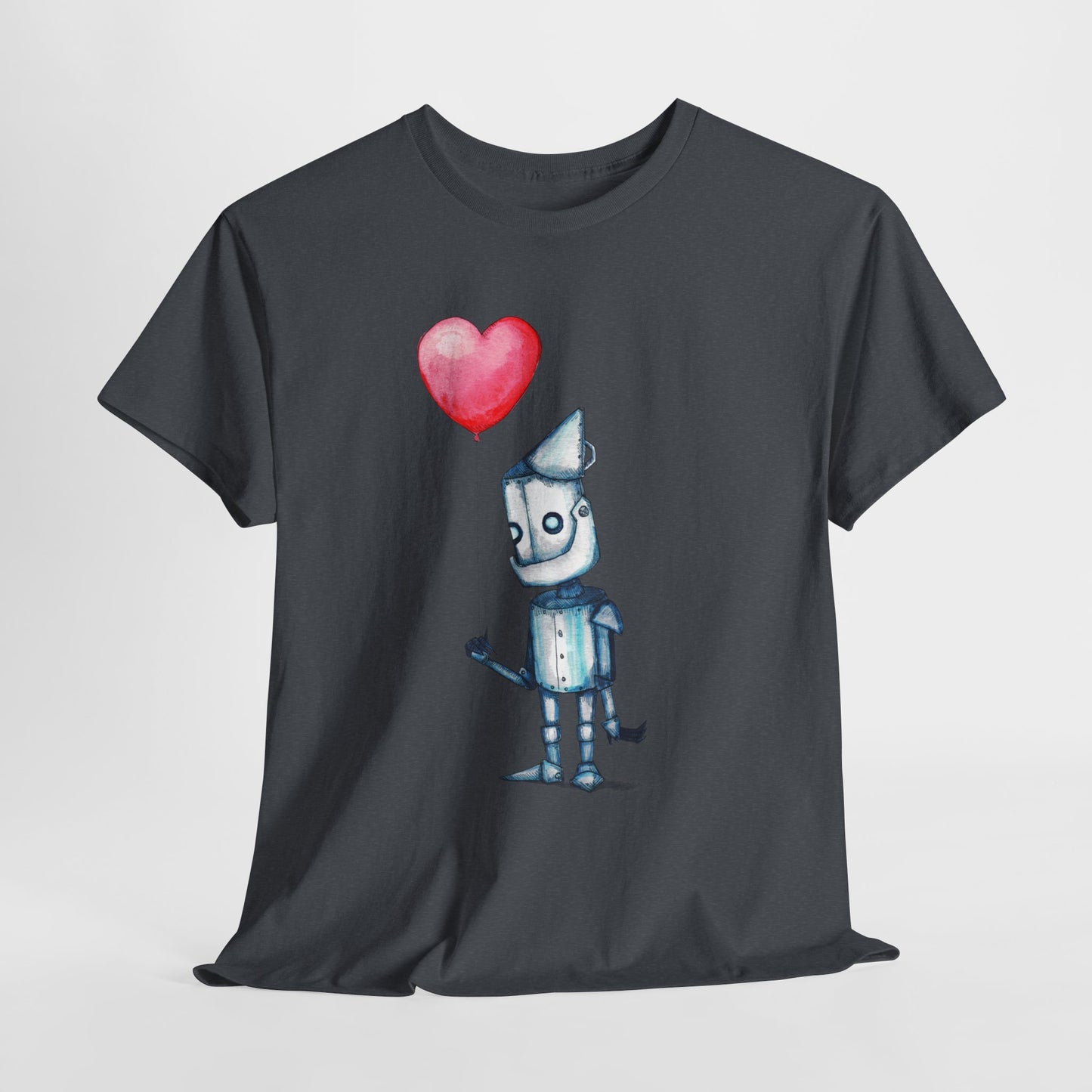 Tinman Gets A Heart Unisex Heavy Cotton Tee