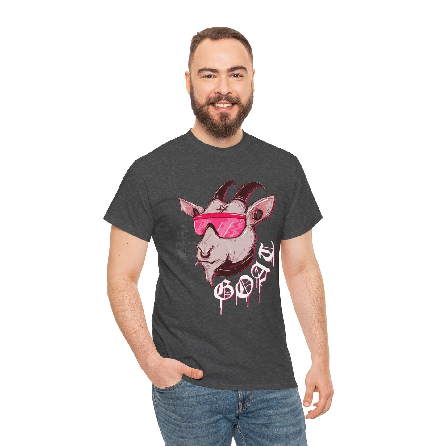 GOAT Unisex Heavy Cotton Tee
