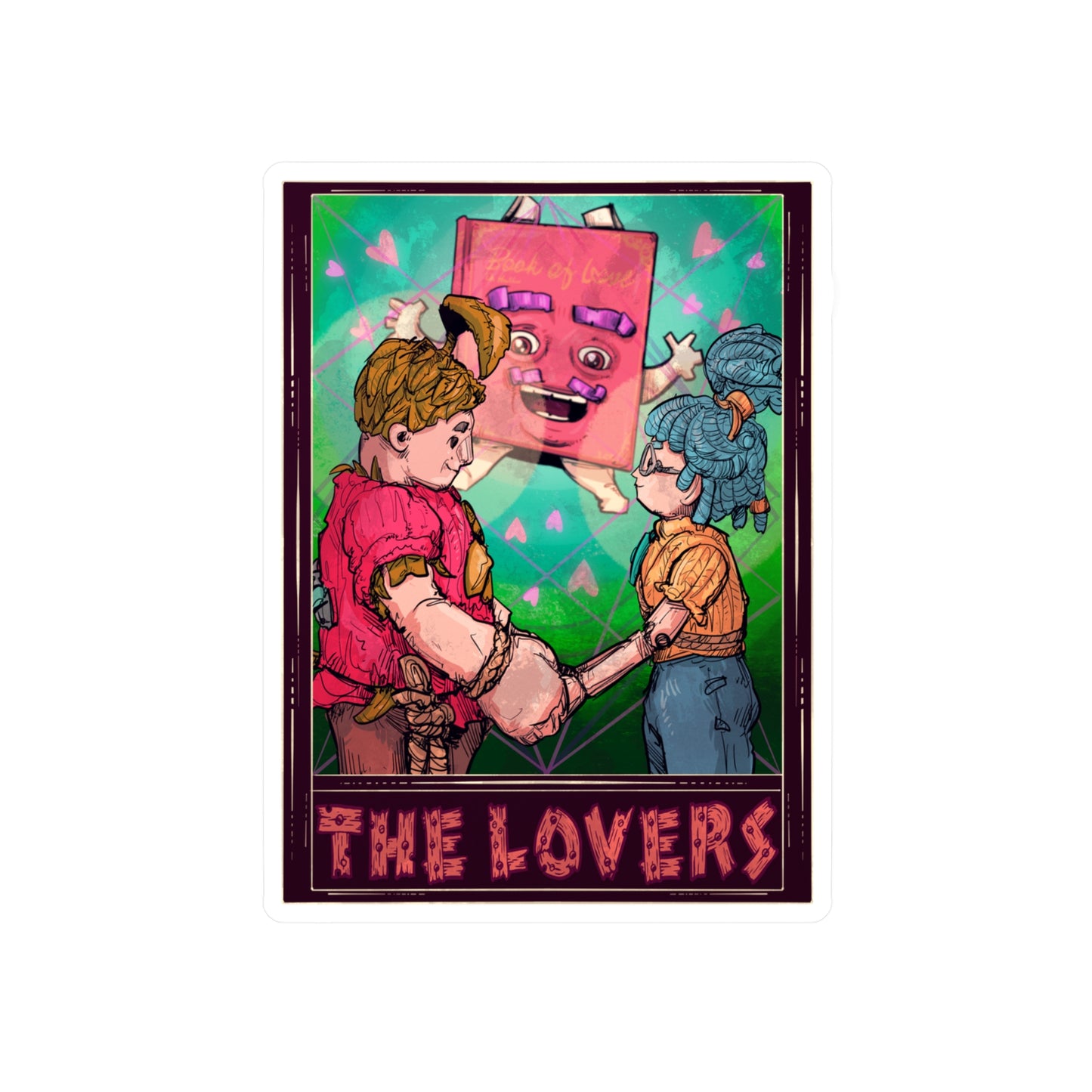 It Takes Lovers Kiss-Cut Vinyl Decal