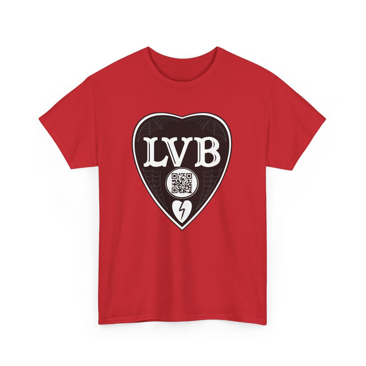 LVB Art Black & White Planchette Unisex Heavy Cotton Tee