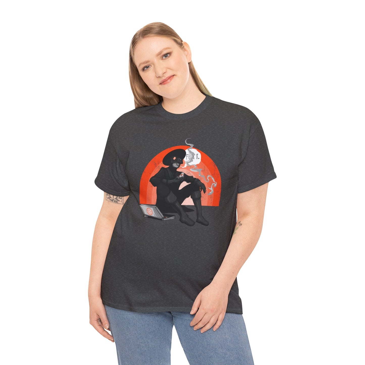 Plague Vacation Unisex Heavy Cotton Tee