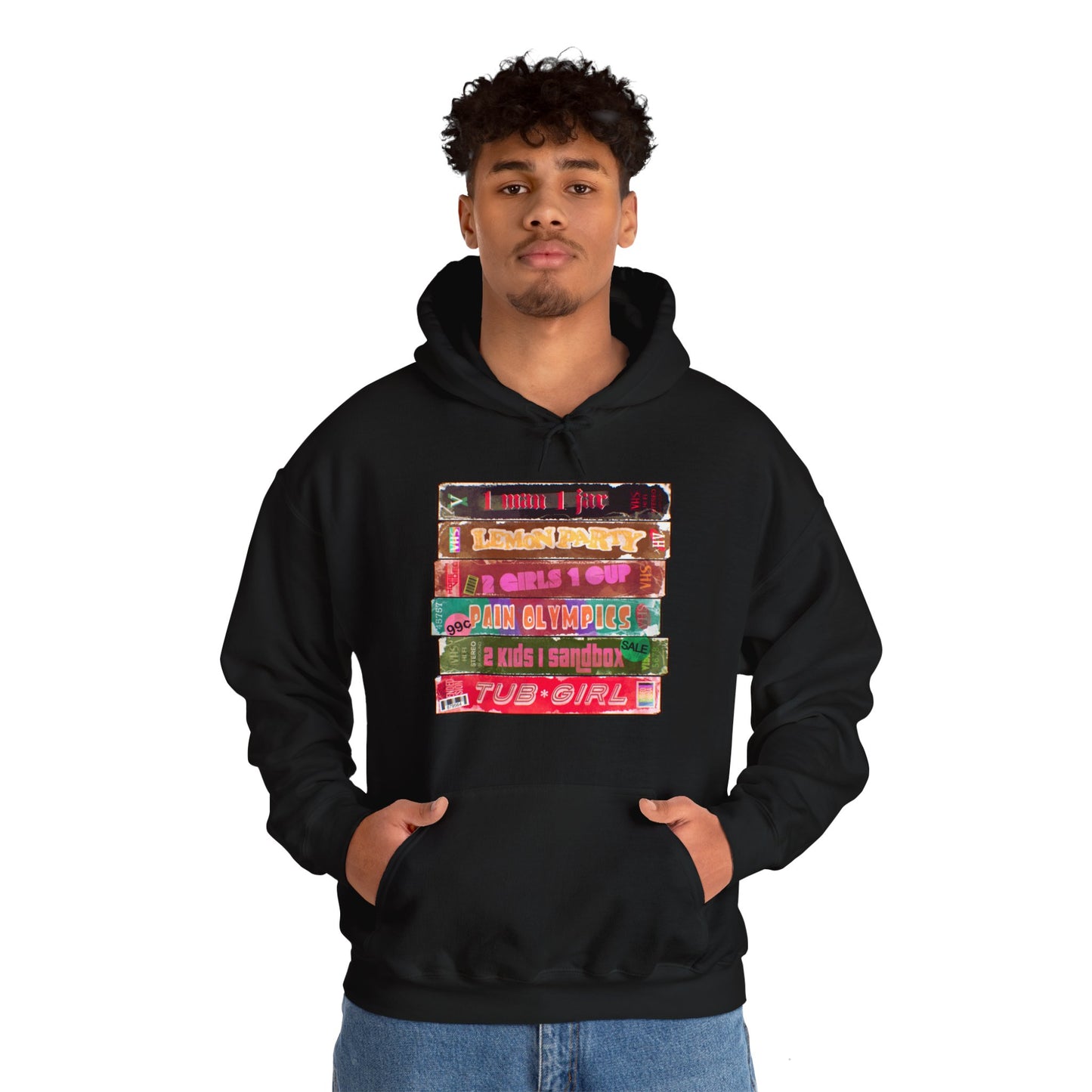 Shock VHS Unisex Heavy Blend Hooded Sweatshirt