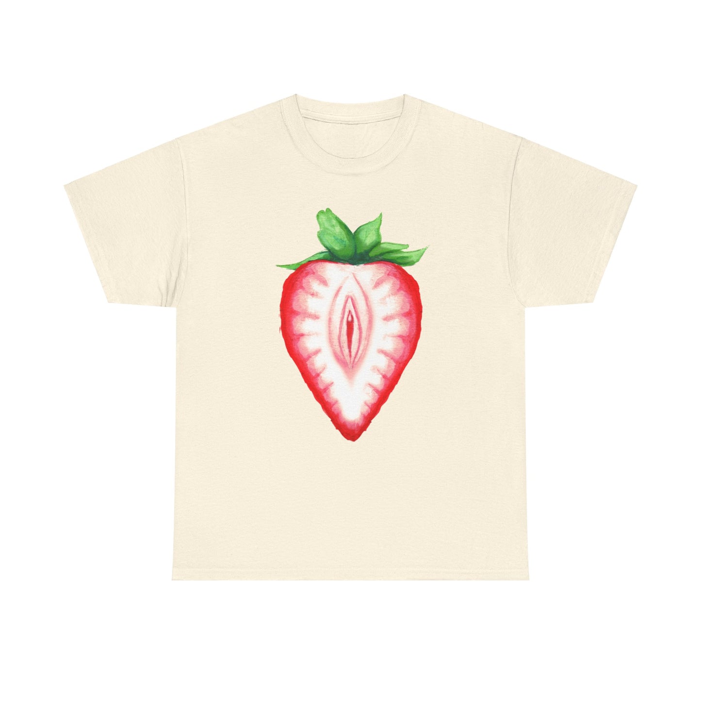 Juicy Strawberry Unisex Heavy Cotton Tee