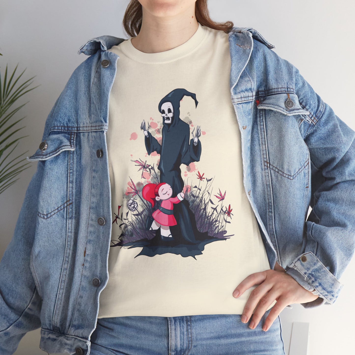 Reaper Hug Unisex Heavy Cotton Tee