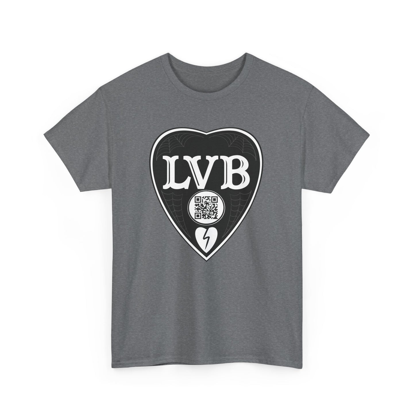 LVB Art Black & White Planchette Unisex Heavy Cotton Tee