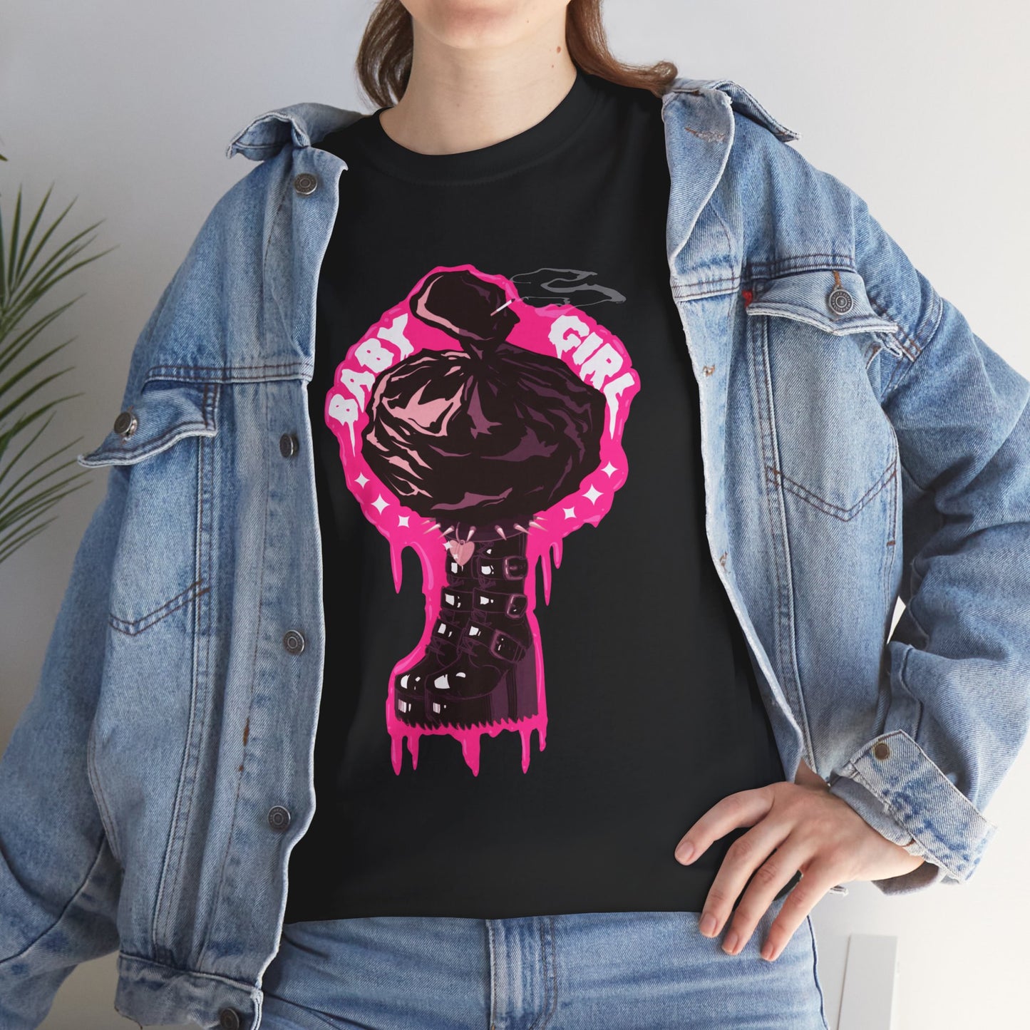 Trash Baby Girl Unisex Heavy Cotton Tee