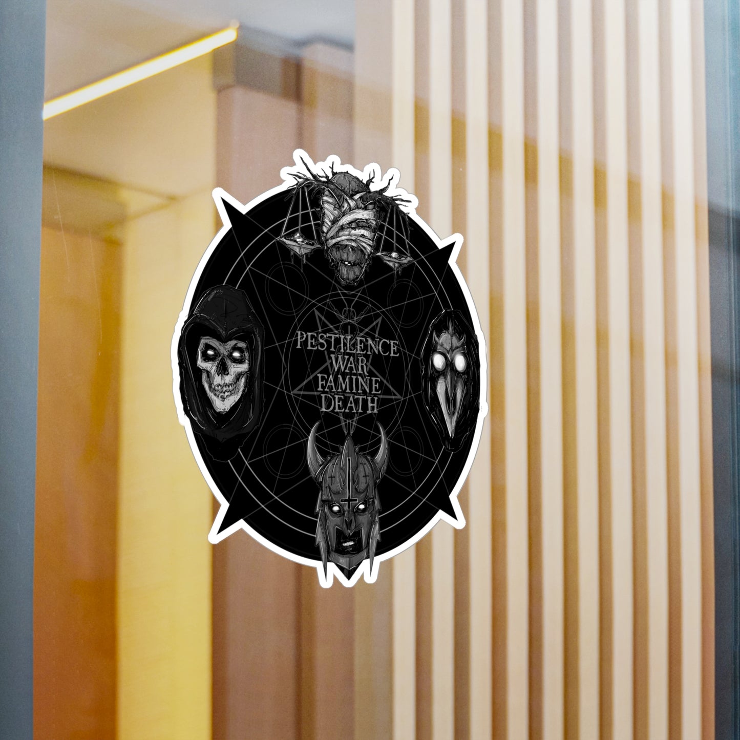 Four Horseman Kiss-Cut Vinyl Decal