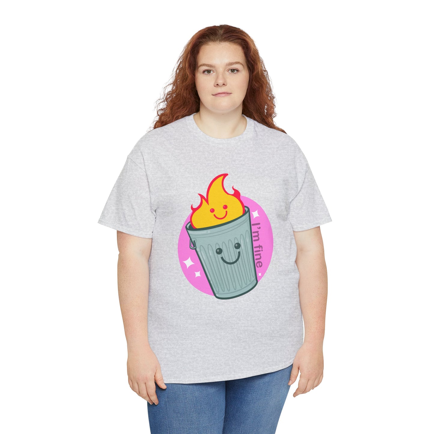 Trash Fire Unisex Heavy Cotton Tee