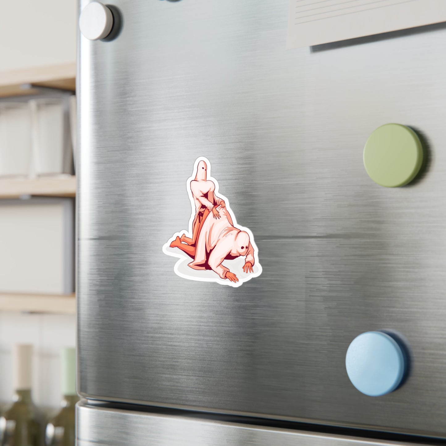 Ghost Peg Kiss-Cut Vinyl Decal