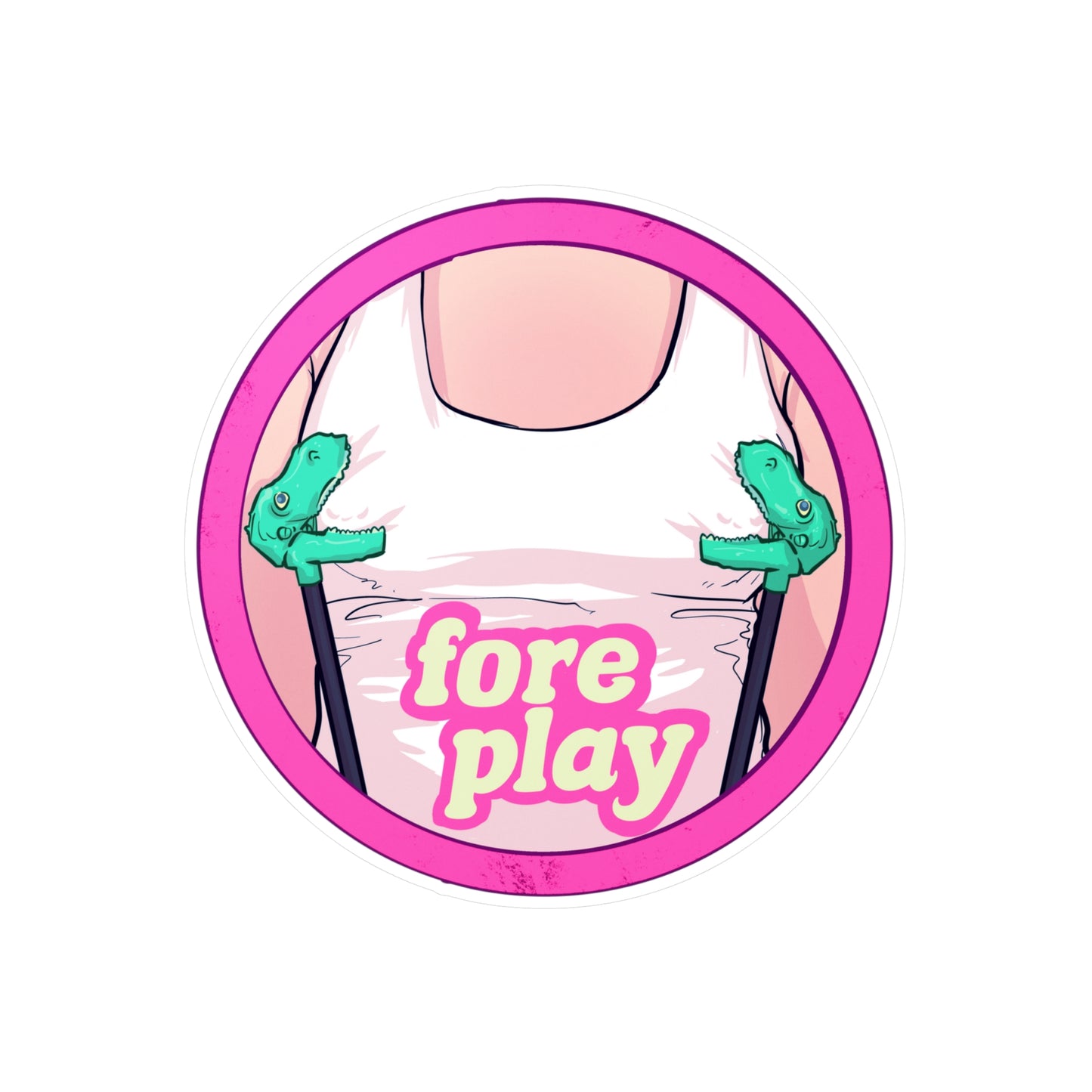 Foreplay 1 Kiss-Cut Vinyl Decal