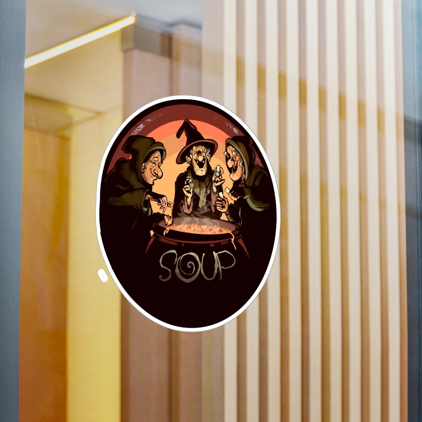 Soup Witches Kiss-Cut Vinyl Decal
