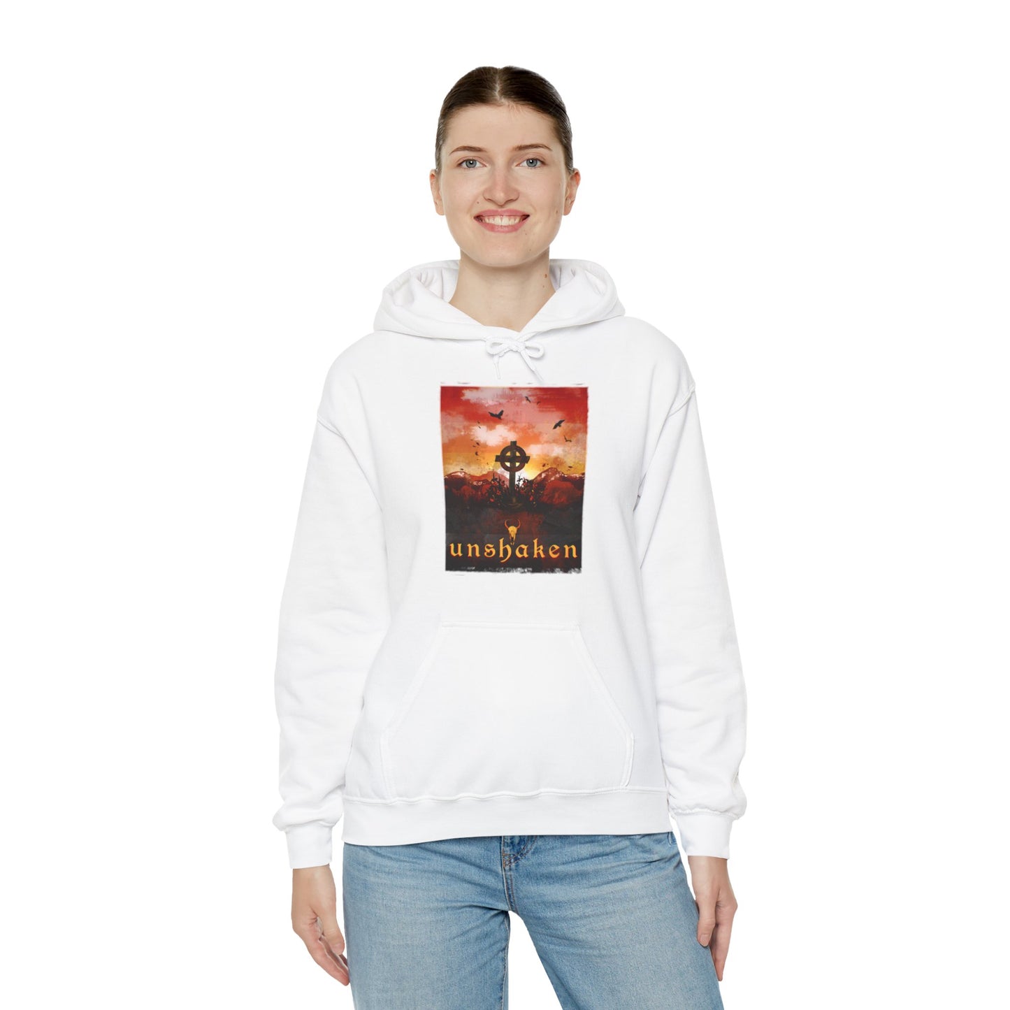 Unshaken Unisex Heavy Blend Hooded Sweatshirt