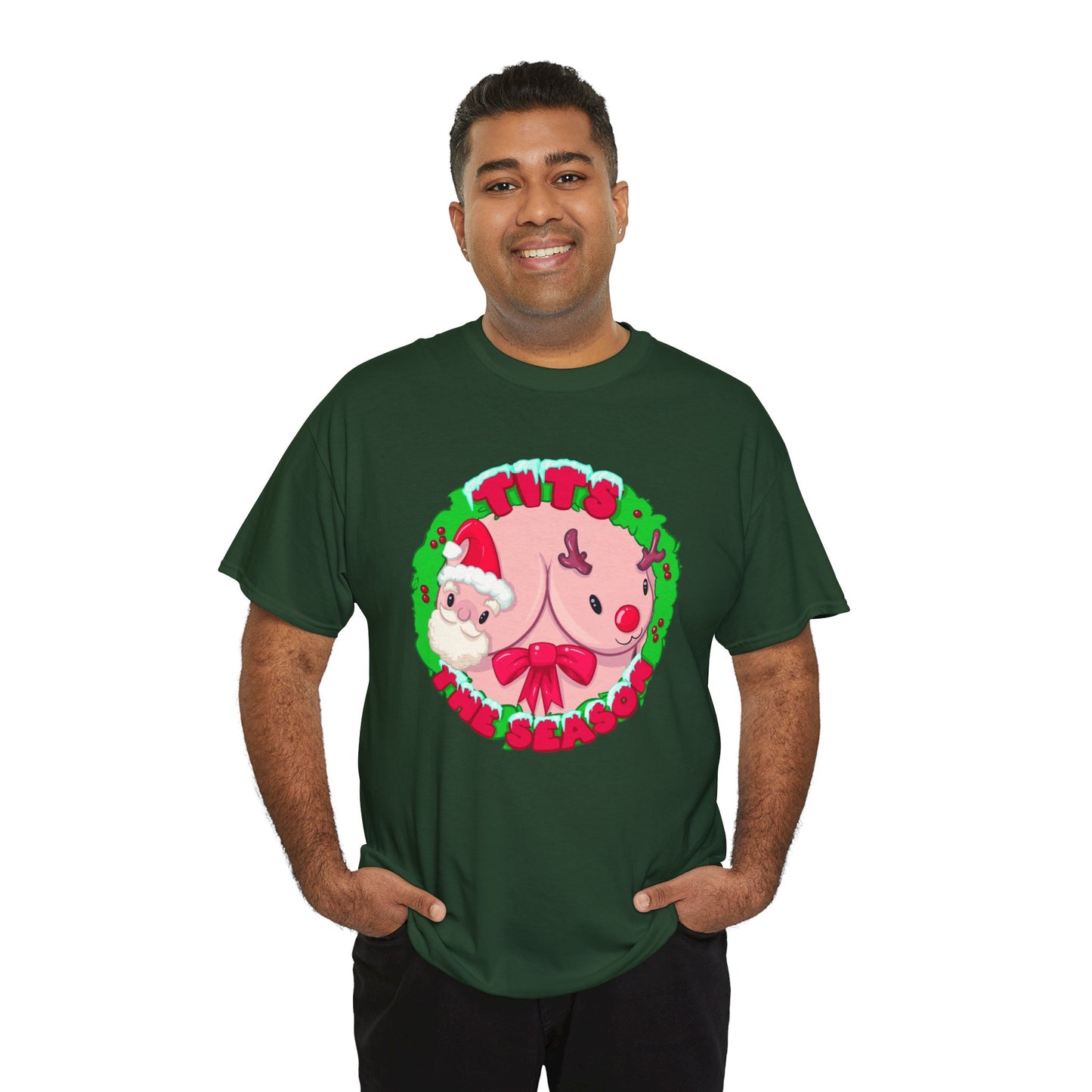 Tits The Season Unisex Heavy Cotton Tee