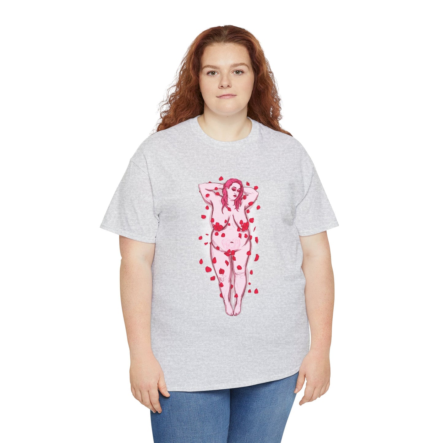 Stretch Heart Unisex Heavy Cotton Tee