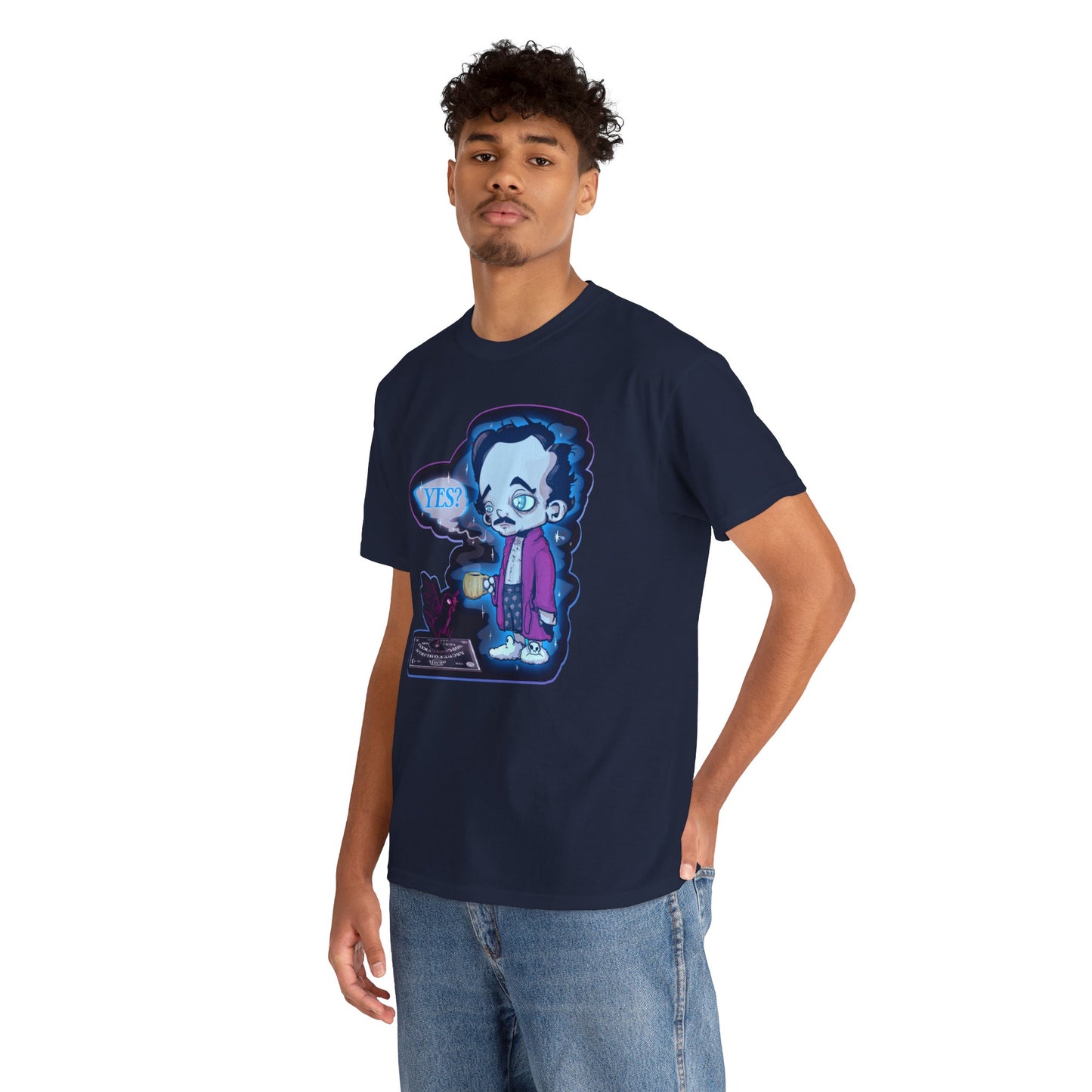Edgar Allan Ghost Unisex Heavy Cotton Tee