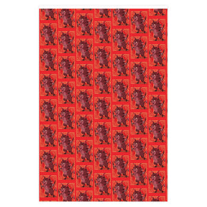 Little Krampus Wrapping Paper