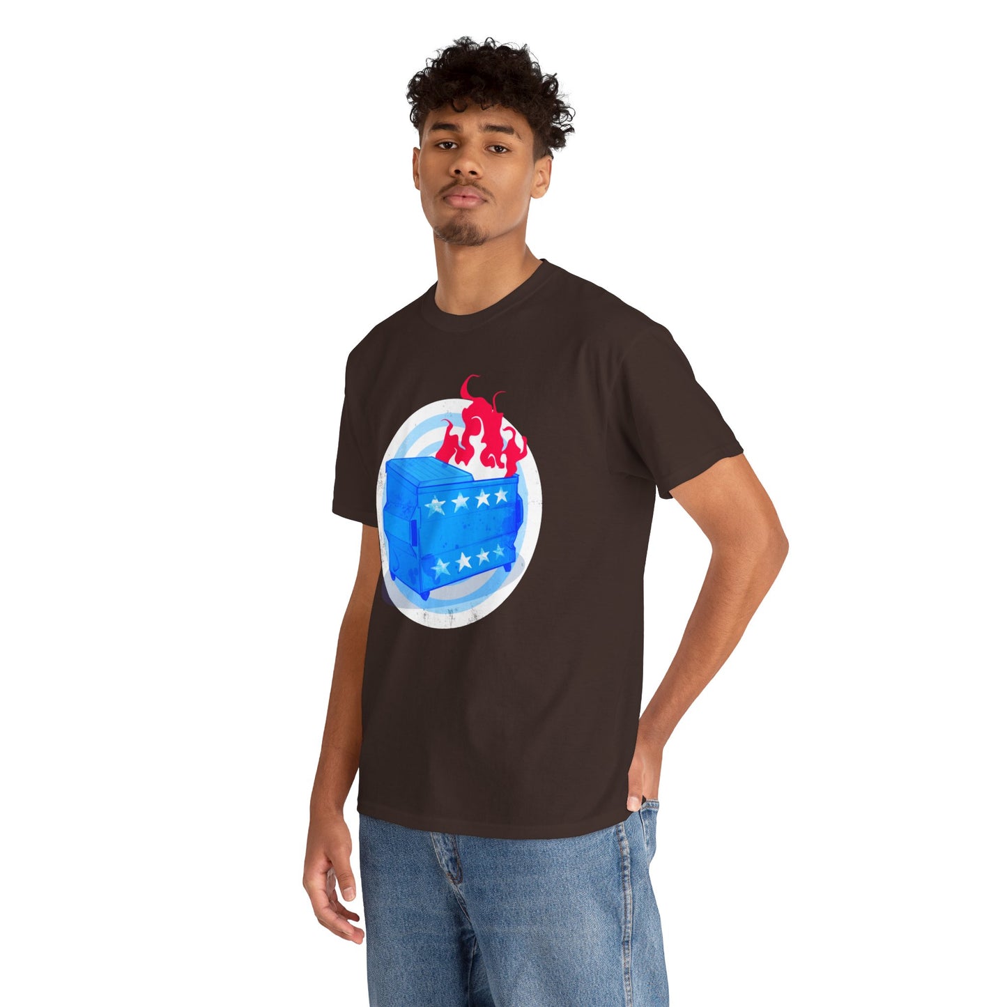 American Dumpster Firre Unisex Heavy Cotton Tee