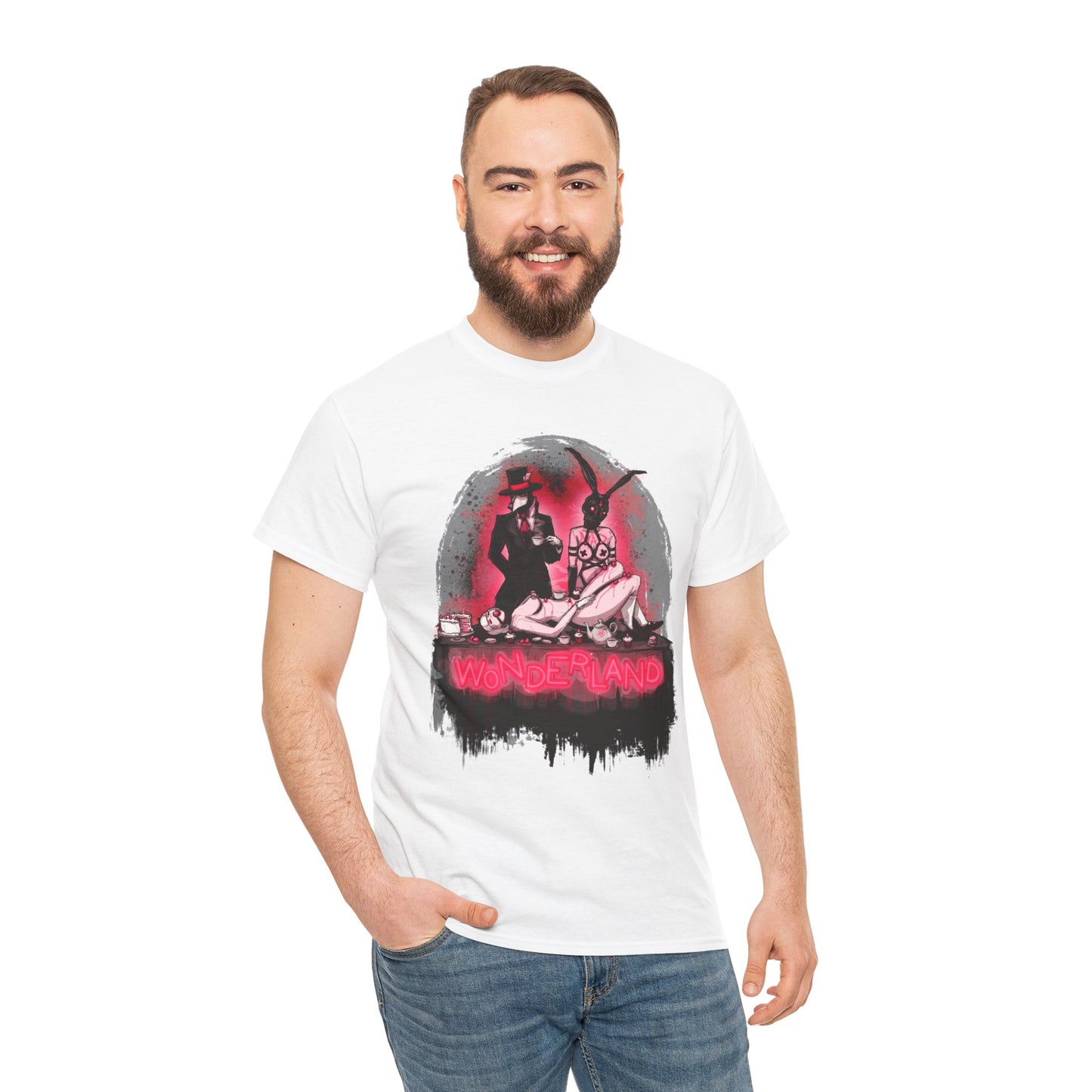 Wonderland Unisex Heavy Cotton Tee