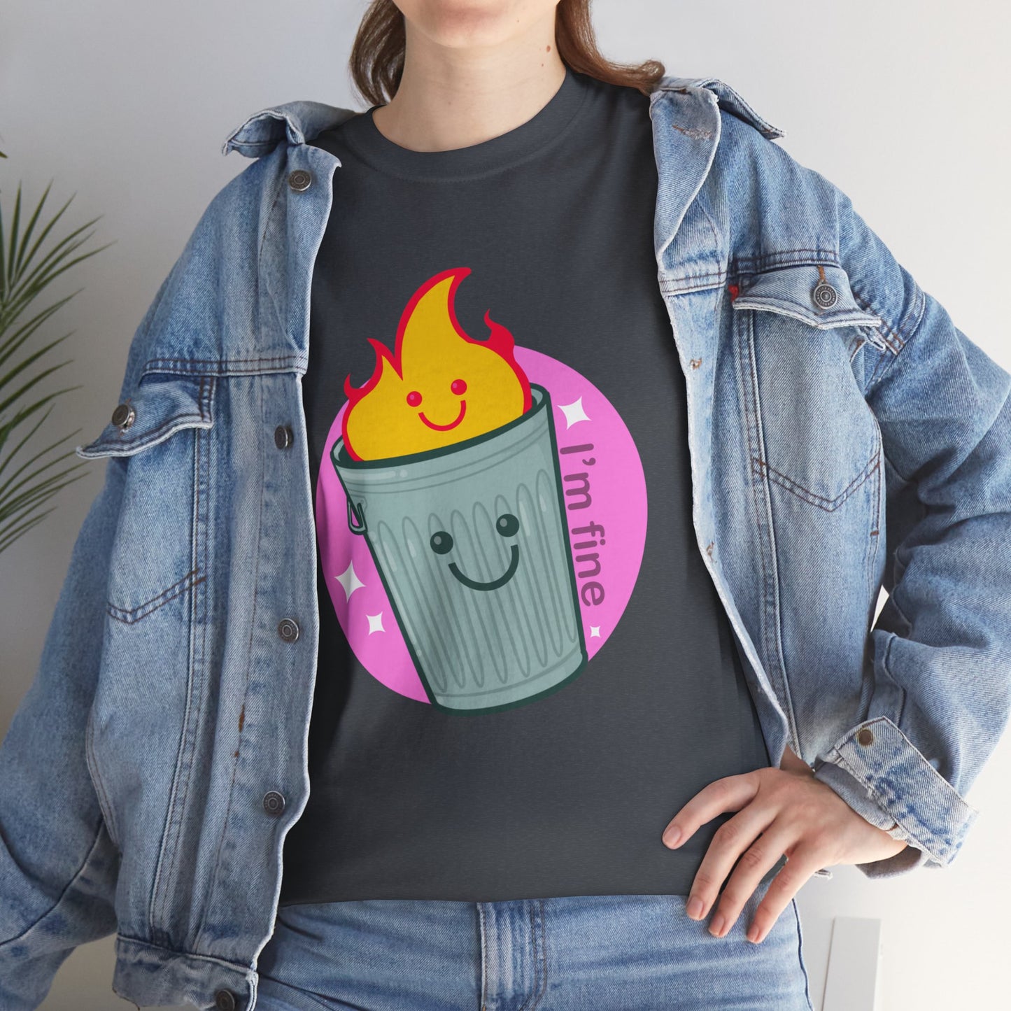Trash Fire Unisex Heavy Cotton Tee
