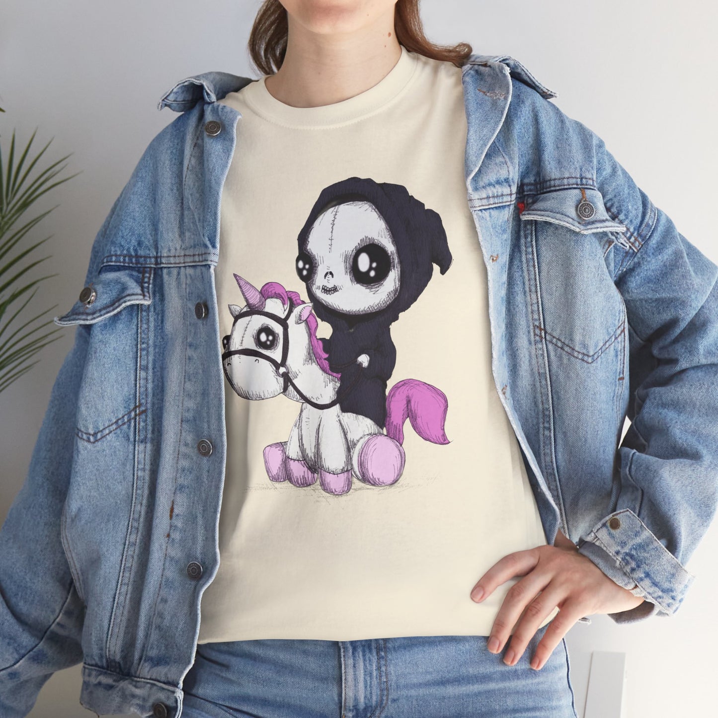 Pale Horse Unisex Heavy Cotton Tee