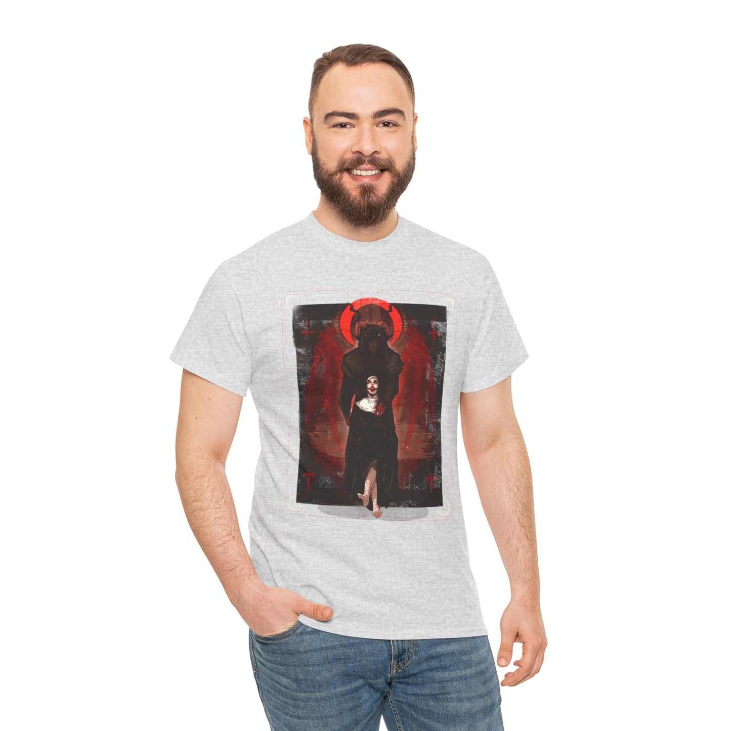 Today Satan Unisex Heavy Cotton Tee