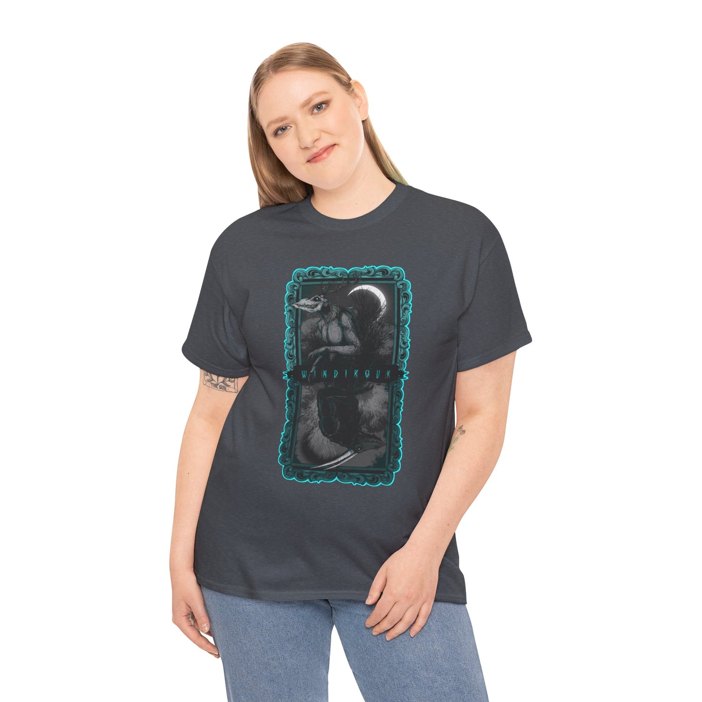 As Above So Below Wendigo Unisex Heavy Cotton Tee