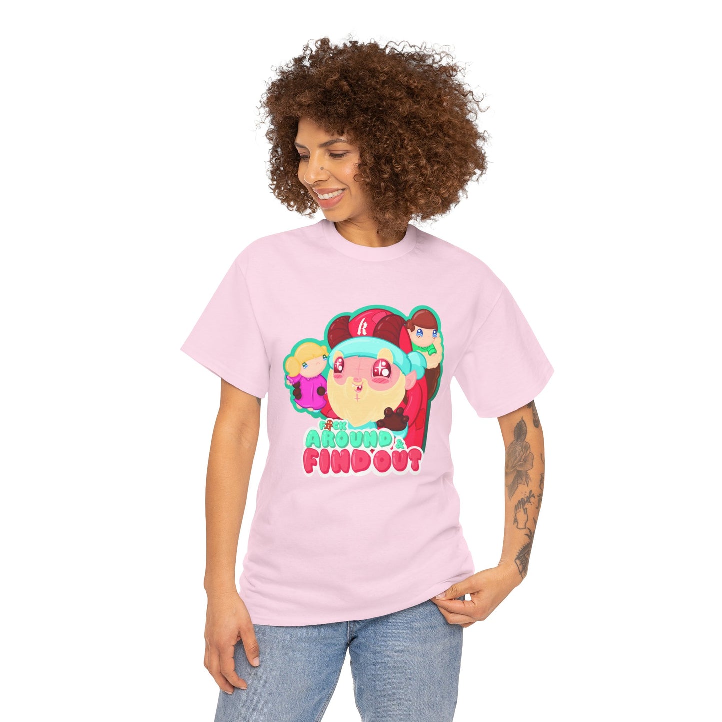 Krampus Is Coming To Town Unisex Heavy Cotton Tee