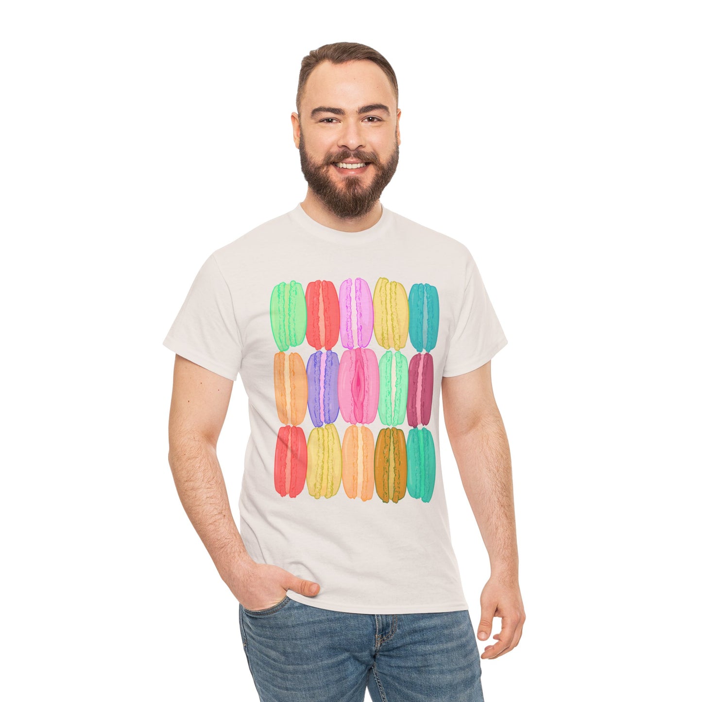 Macaron Noises Unisex Heavy Cotton Tee